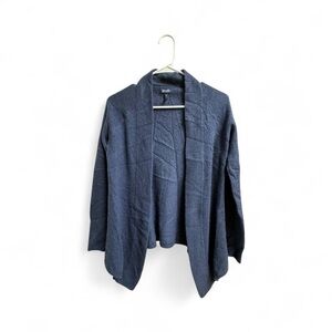 Splendid 100% Cashmere Cardigan Sweater Women’s XS Navy Blue Open Front